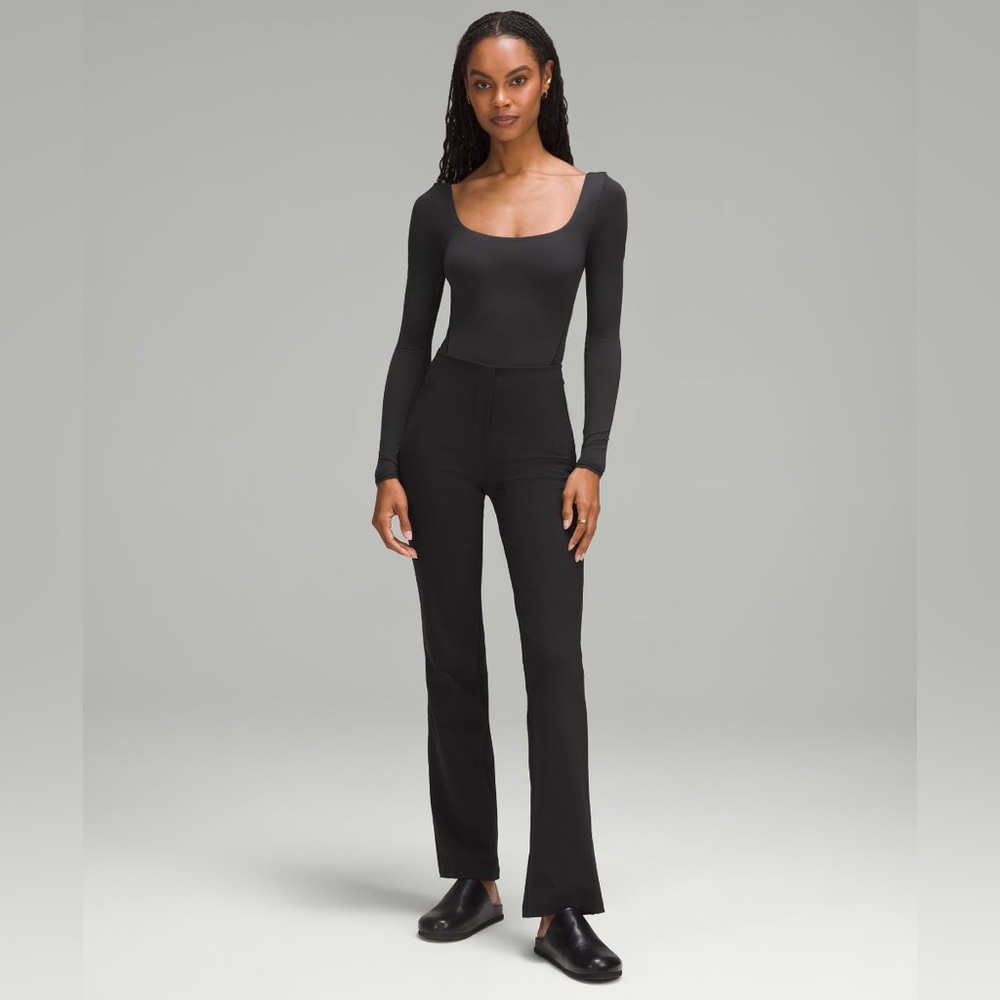 Lululemon Long-Sleeve Ultra Soft Nulu
Wundermost Square-Neck Bodysuit